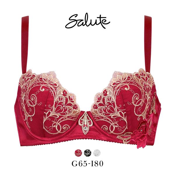 ワコール サルート 70グループ 70G 女優Bra ブラジャー GHI デコルテ 谷間 リフトアッ