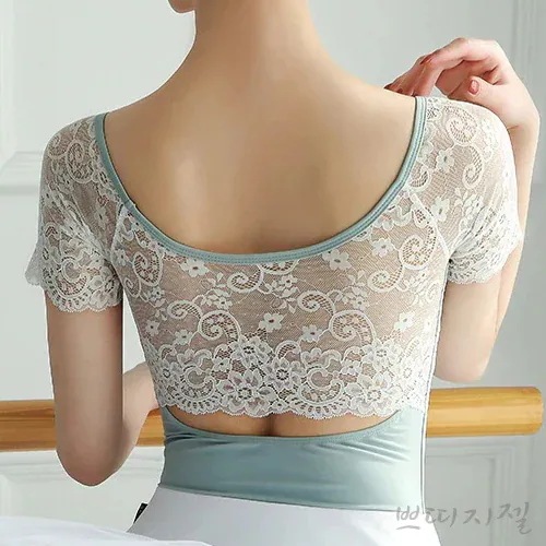 女性ダンスレオタード 大人レースバレエレオタード 体操レオタード ダンス用 バレリーナダンスウェアz01