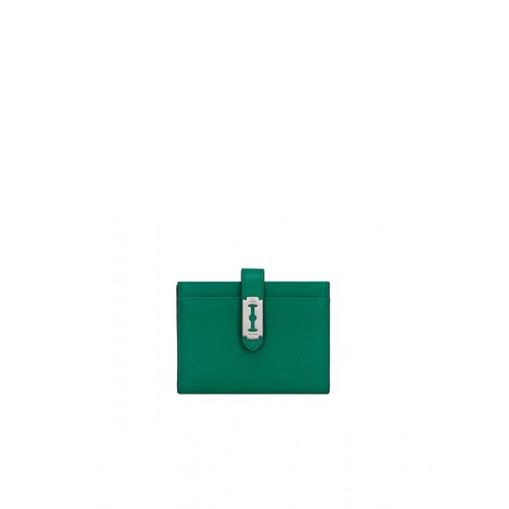 ブンク マグパイ カード財布 グリーン
