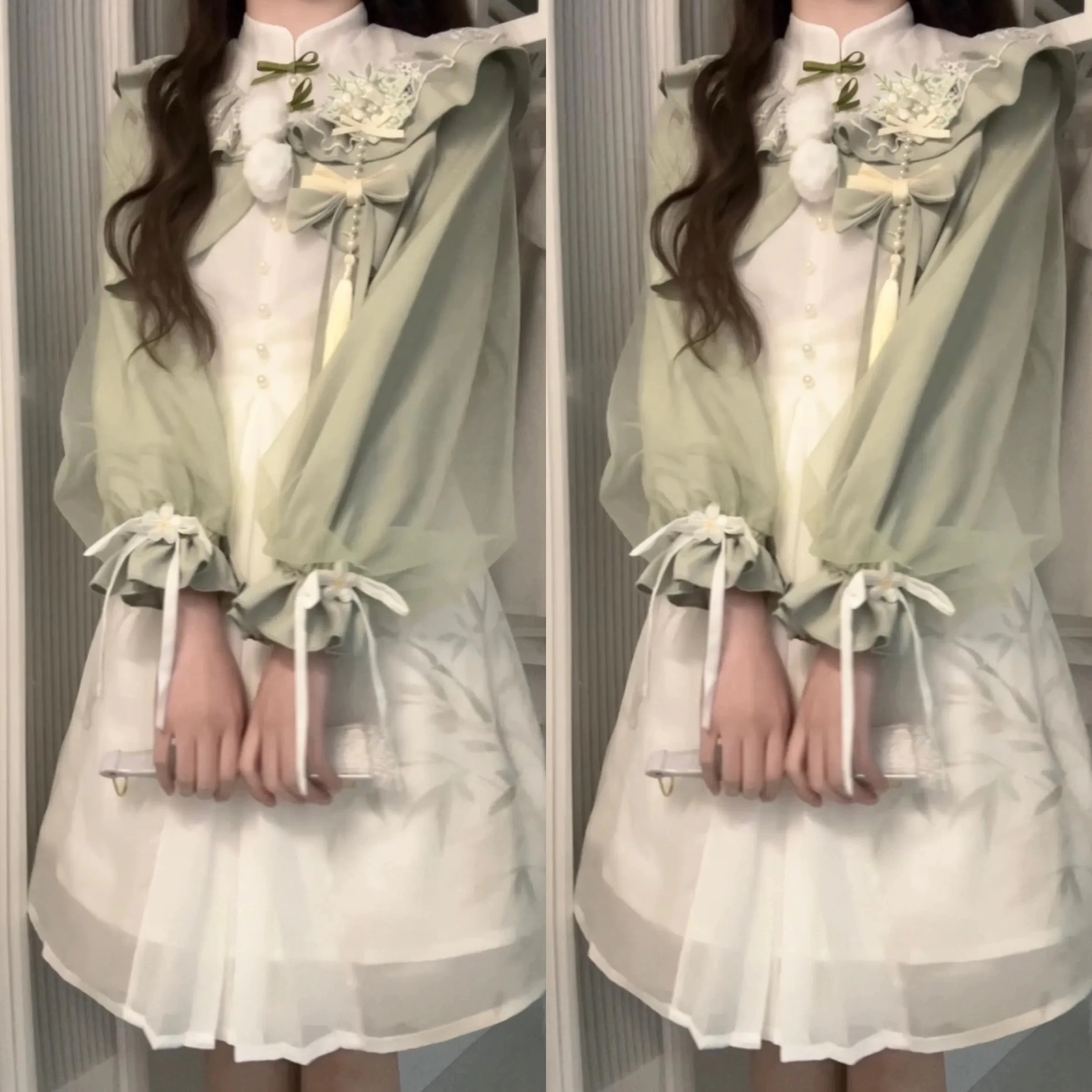 フレンチ式小さい女子服かわいいメイド服ロリータ二次元セクシーなコスプレップグレード