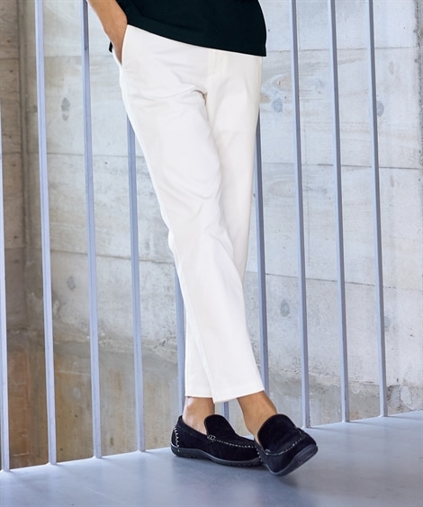ハーフパンツ ストレッチツイルアンクルパンツ