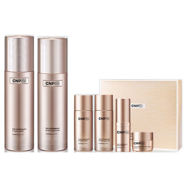 CNP RX The Supremacy スプリマシー リニュー 2種企画セット/化粧水+乳液+サンプル4点付き