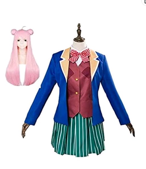 コスプレ衣装コスチューム松坂マンナコスチューム＋ウィッグドレスアップパーティーイベントコスチューム（