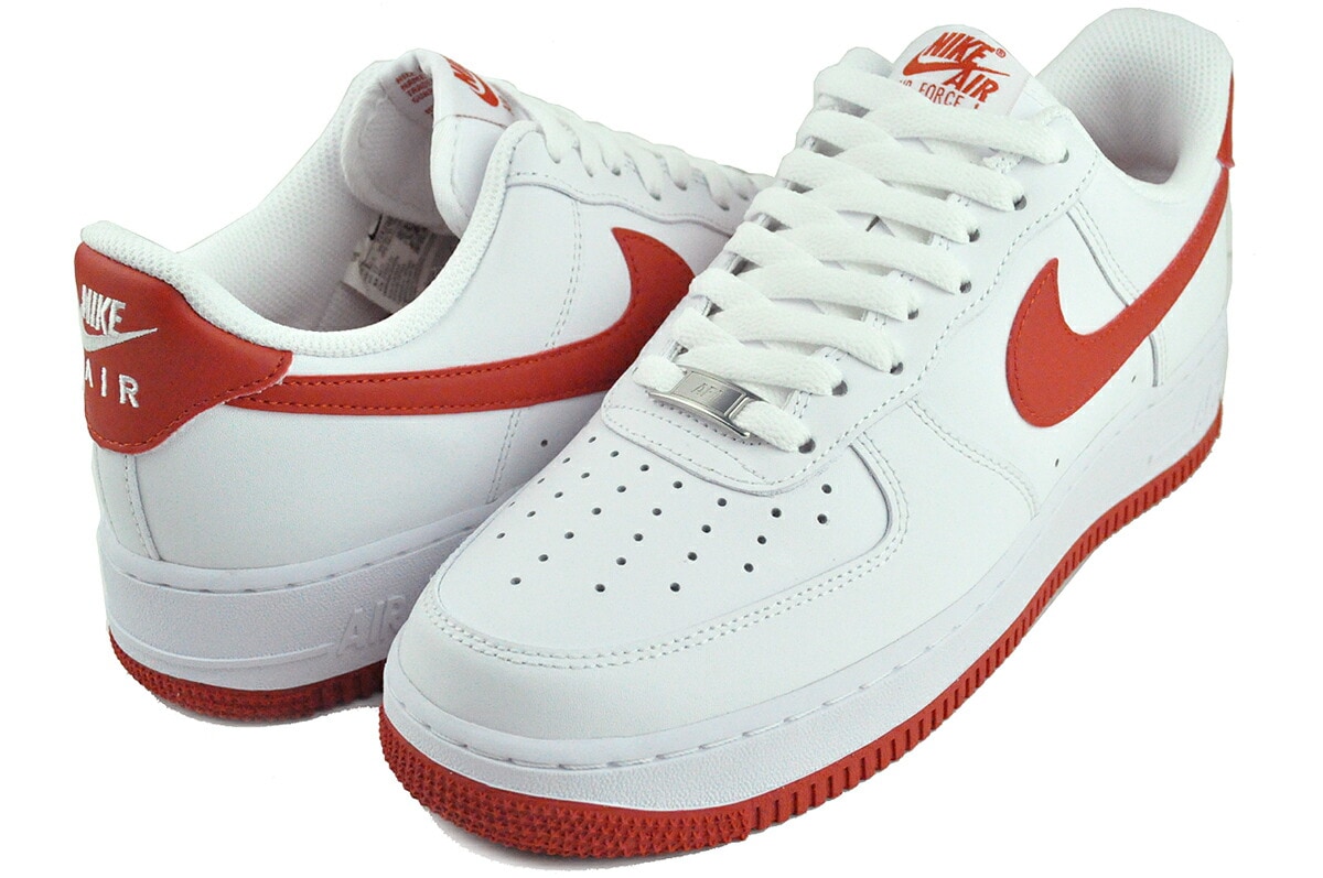 エアフォース 1 07 ホワイト ドラゴンレッド fj4146-106