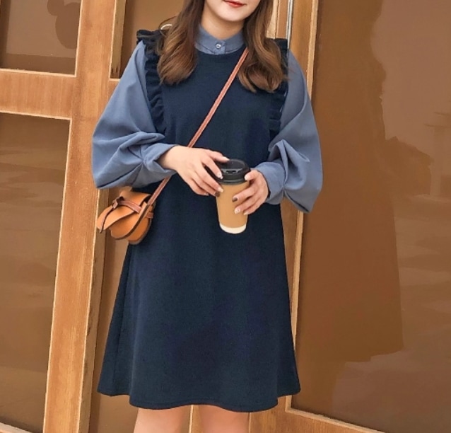 レディース ワンピース かわいい 大人可愛い きれいめ シンプル カジュアル 上品 おしゃれ かっこいい レトロ アジアン エスニック エキゾチック こなれ感 ラフ メンズライク マニッシュ