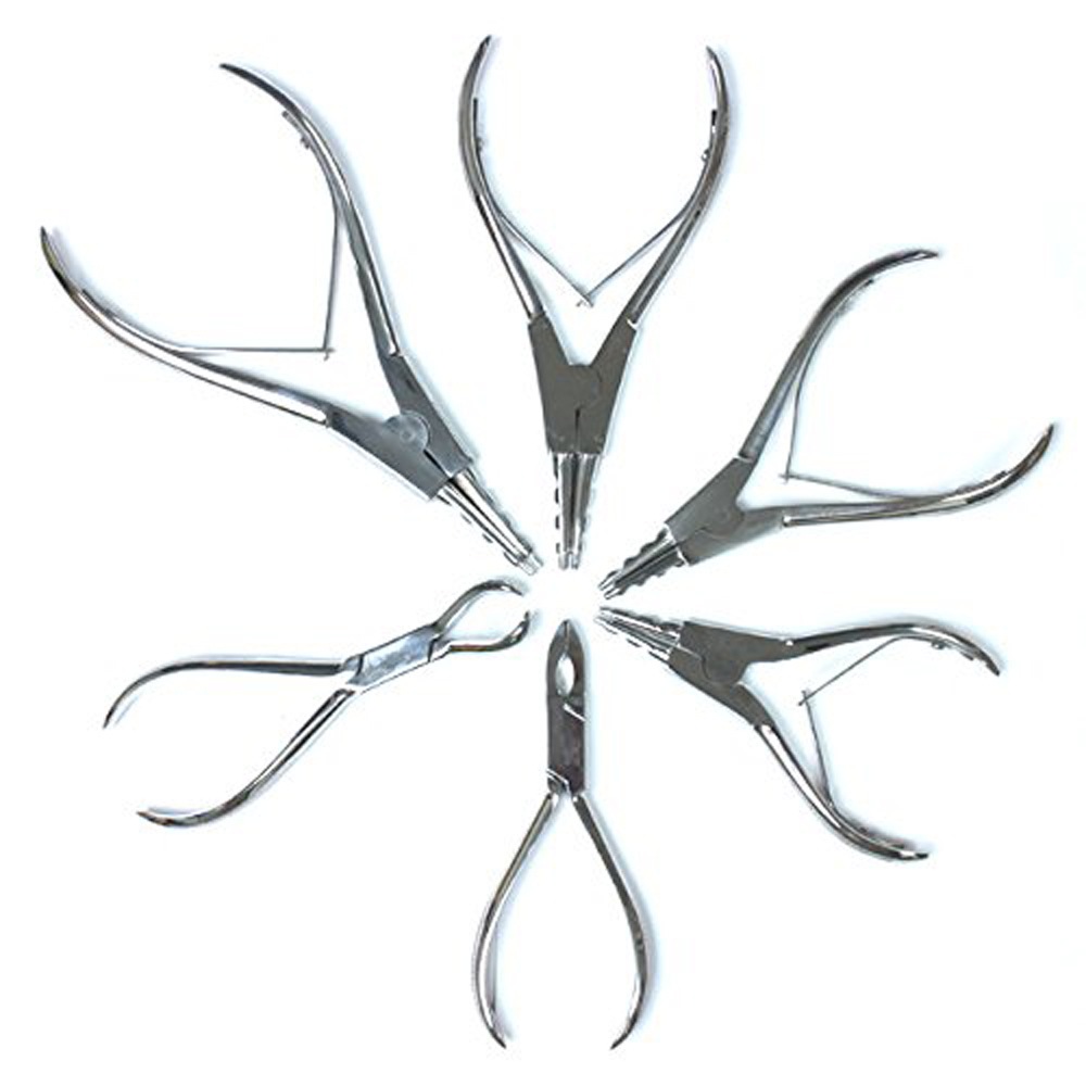 リングオープンプライヤー/リングクロージングプライヤー　6個セット