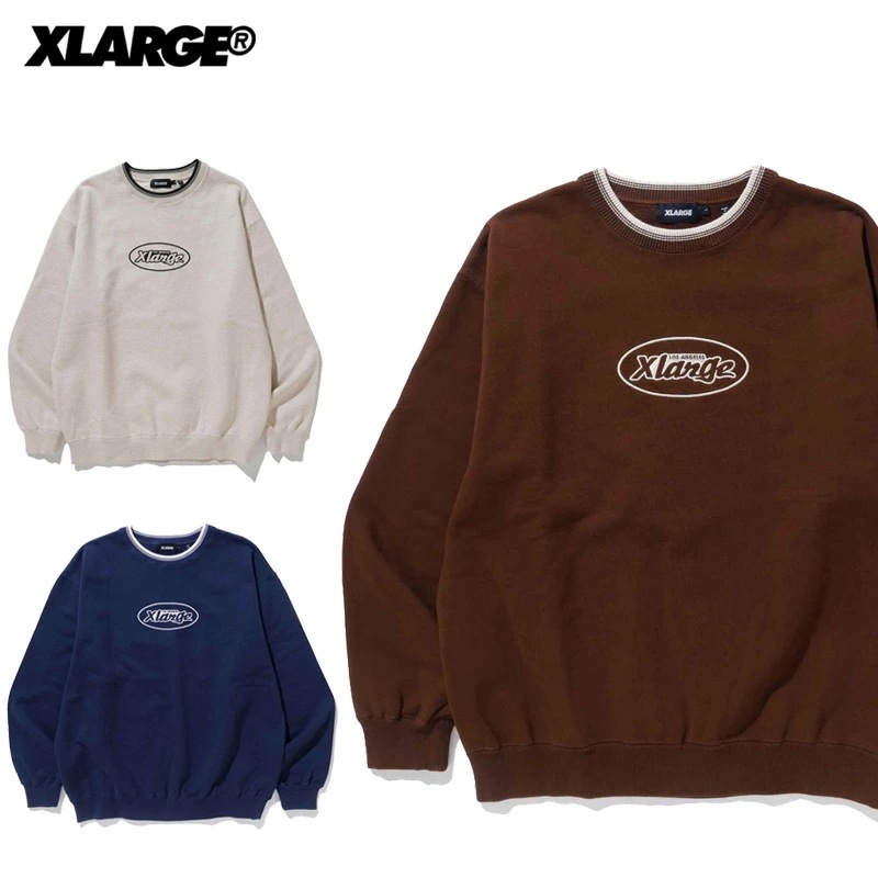 エクストララージ XLARGE RETRO CREWNECK SWEATSHIRT スウェット クルーネック トレーナー メンズ