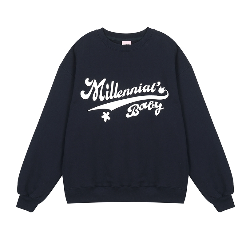 Millenial Flower MTM - NAVY