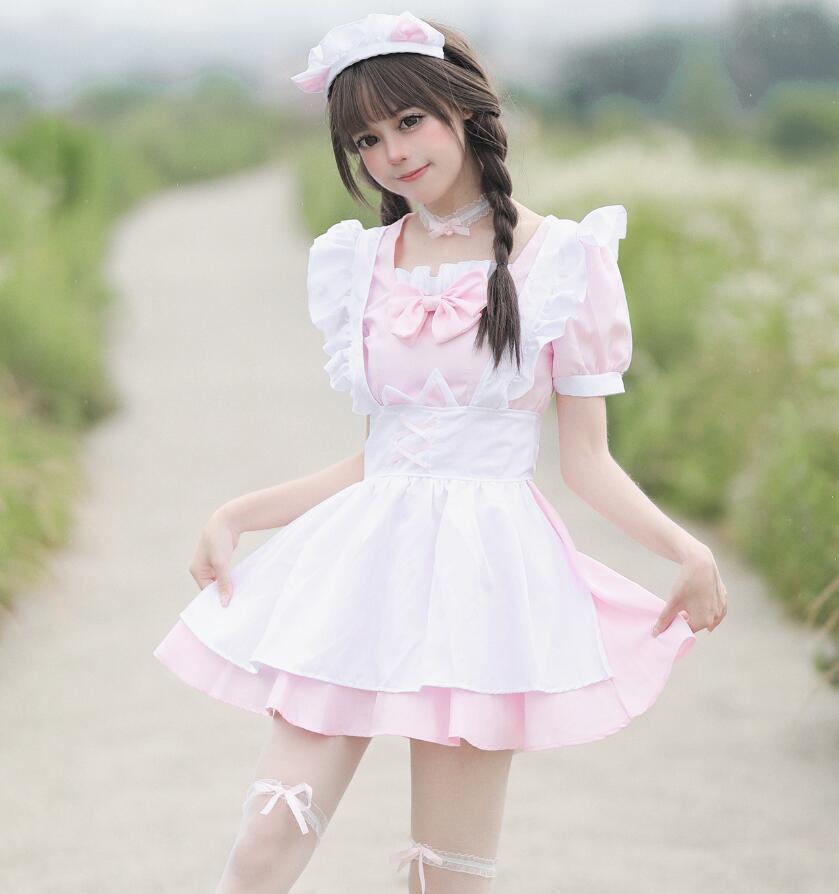 半袖ワンピース ロリータワンピース ロング丈ワンピ ファンタジー 個性的 可愛いロリータ服 フリル リボン かわいい コスチューム ゴスロリ コスプレ衣装 ハロウィン 文化祭 学園祭 萌え イベント