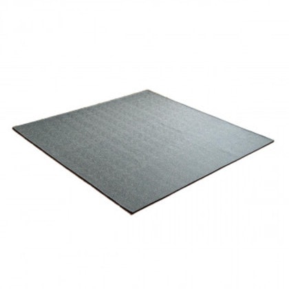 カーム ジャガードラグ 185×185cm ネイビー 1293290195502