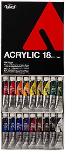 ホルベイン アクリリック カラー［ヘビーボディ］AU993 20ml 18色セット 16993