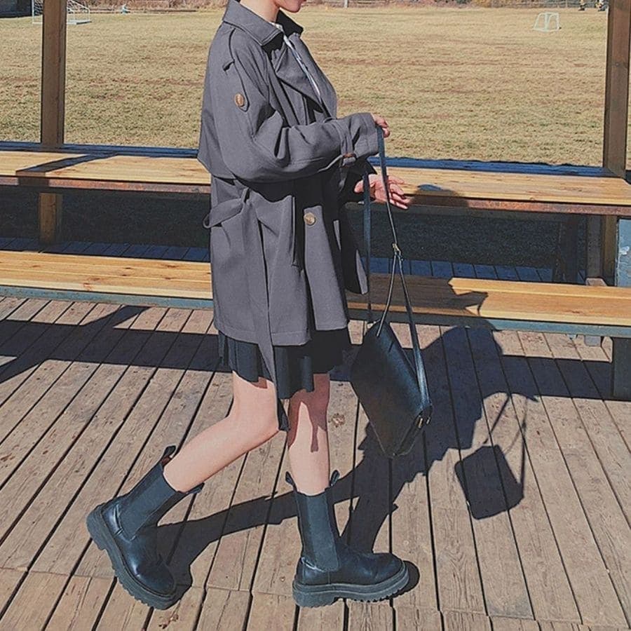 リピーター続出ジャケット レディース アウター 春秋 トレンチコート 9501