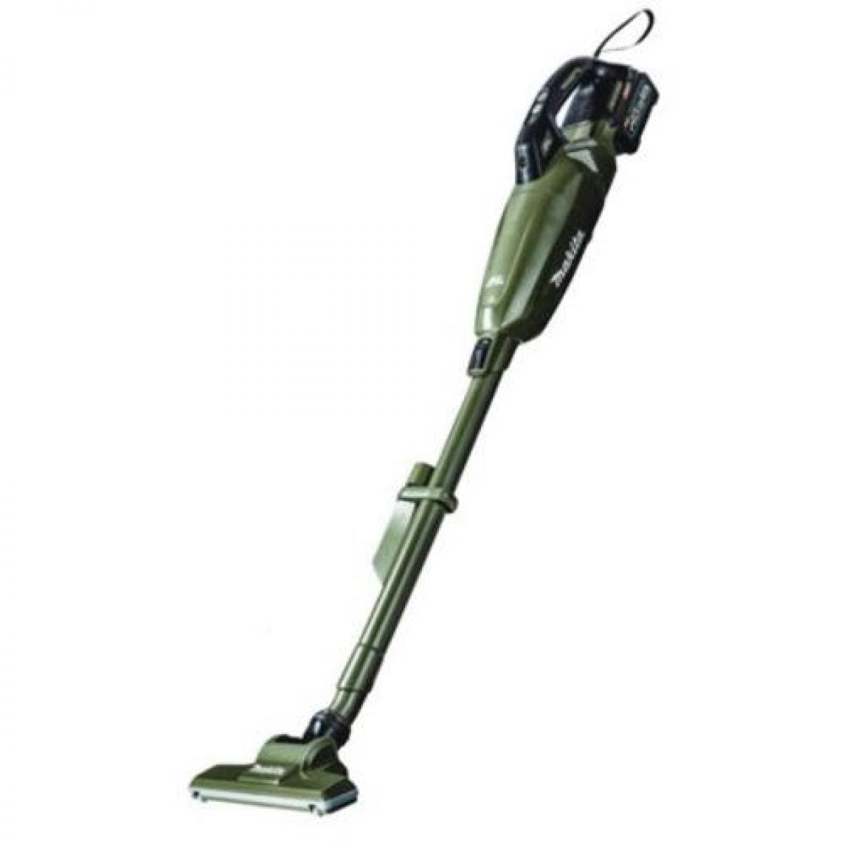 マキタ Makita 掃除機 CL001GRDO 充電式クリーナー オリーブ グリーン カプセル式 バッテリ・充電器付 静音 ハイパワー スティッククリーナー