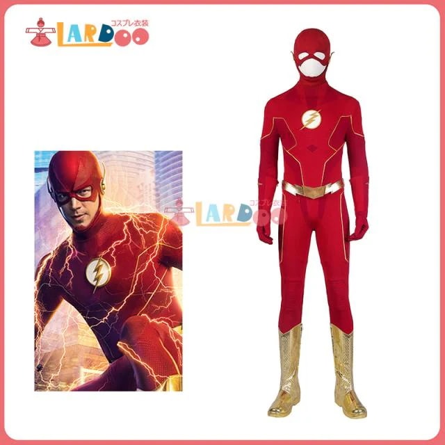 新タイプ追加 激安販売 「フラッシュ」シーズン8 バリー・アレン The Flash season 8 Barry Allen コスプレ コスチューム [4906]