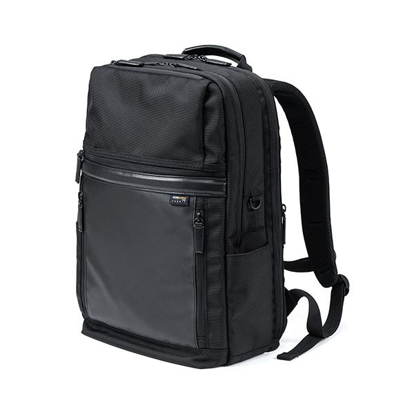 サンワダイレクト ビジネスリュック(メンズ大容量コーデュラ使用テフロン加工撥水) 200-BAGEXE3 1個