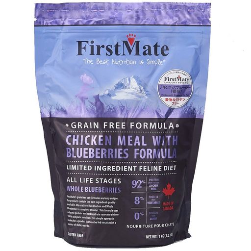 ボンビアルコン FIRSTMATE ファーストメイト FM キャット チキン ウィズ ブルーベリー 1KG