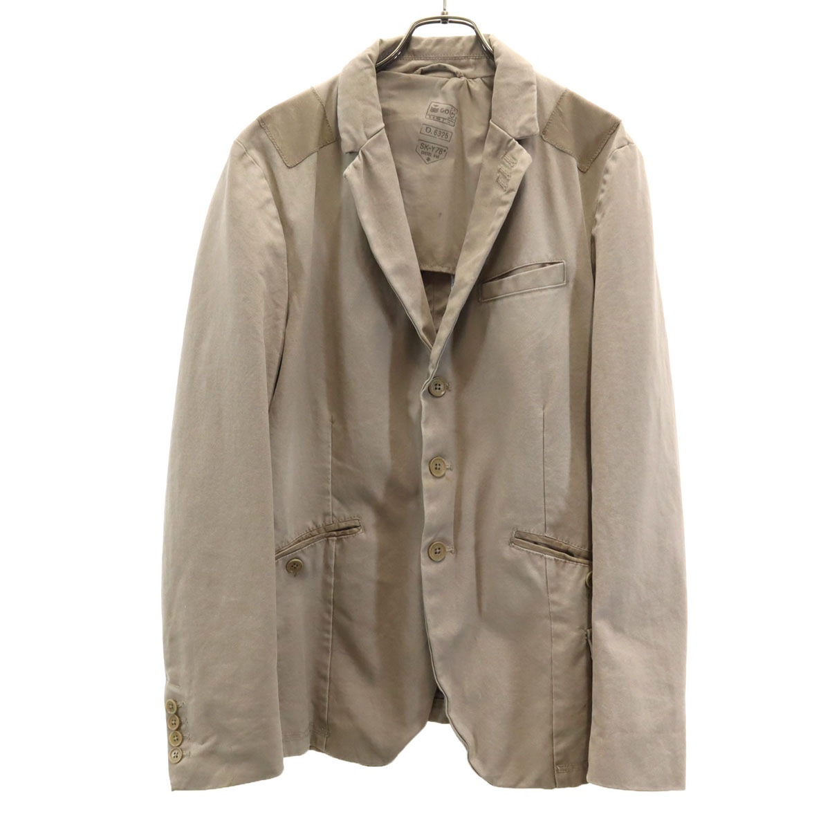 SK-Y78 ジャケット M グレージュ メンズ 古着