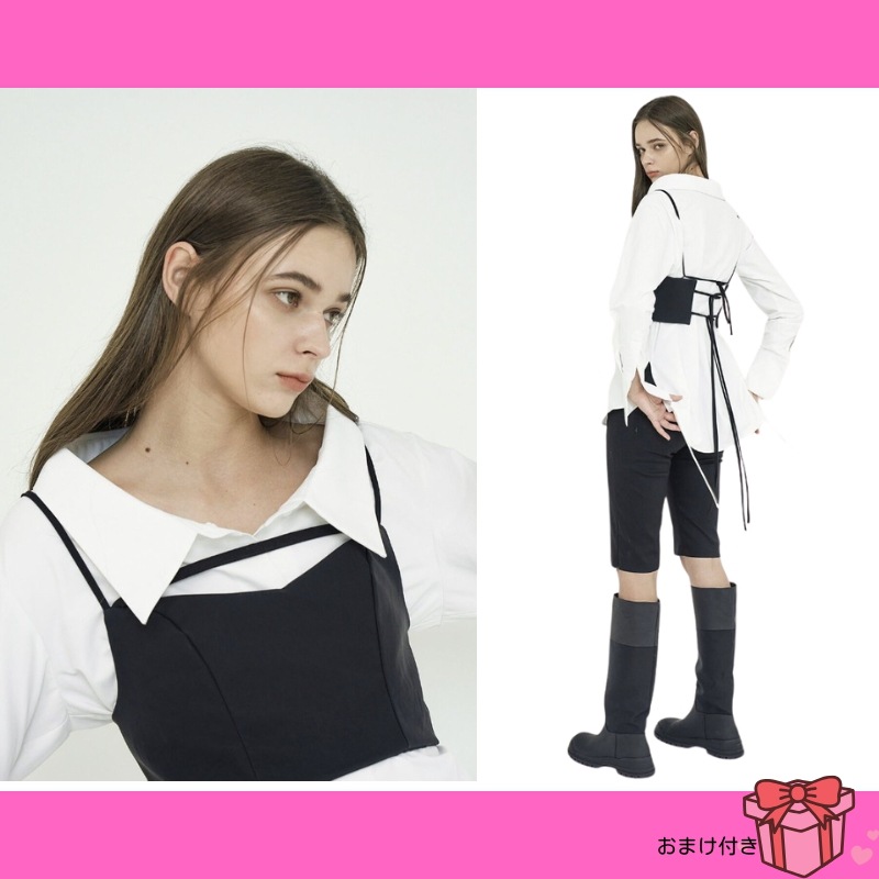 nudatビスチェ/チューブトップ/ビスチェ/韓国ファッション/フリーサイズ