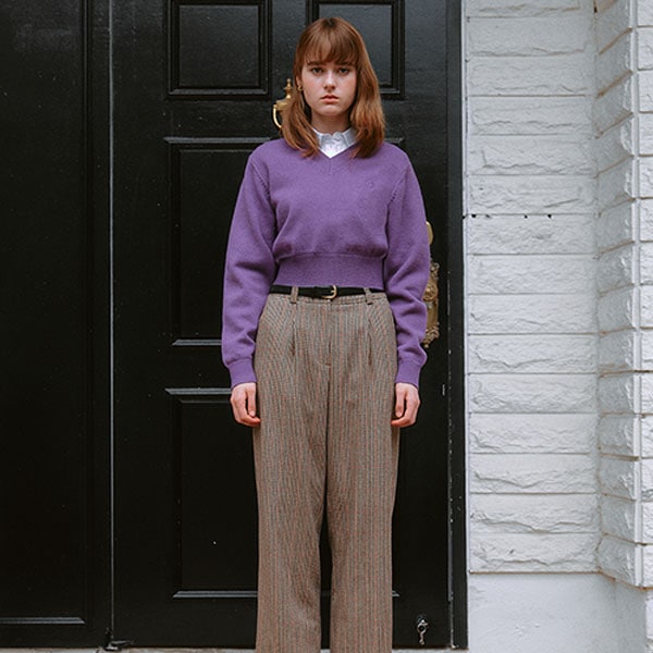 CHECK PANTS BEIGE 8,954円