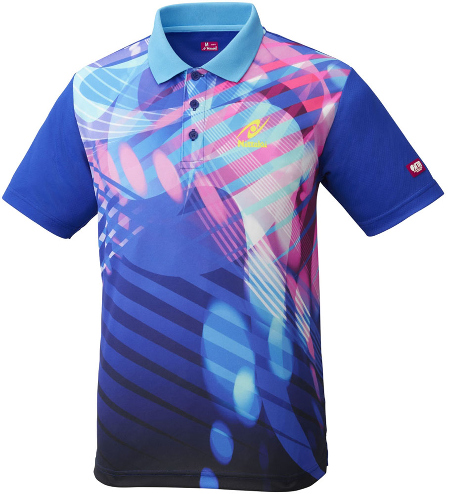 ニッタク Nittaku 卓球アパレル TOROPIC SHIRT トロピックシャツ 男女兼用 卓球 ゲームシャツパンツ NW2190-09 メンズ