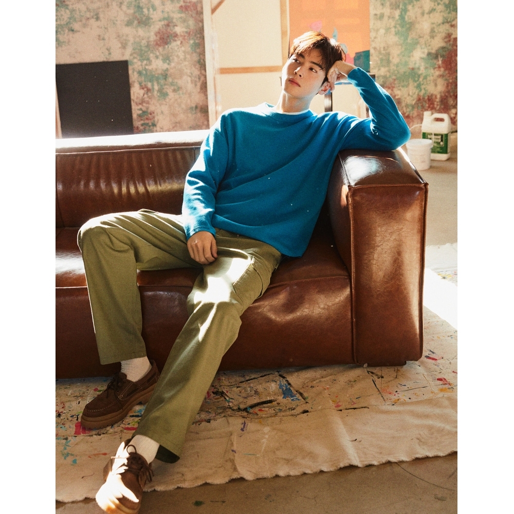 GIORDANO 113540ツイルカーゴカーペンターパンツ_3color