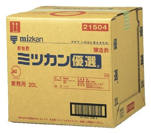 ミツカン 優選 20Lキュービー