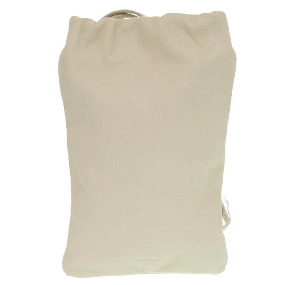 新品同様 バース フォン ケース ショルダーバッグ レザー/レザー ホワイト 1118【中古】 レディース