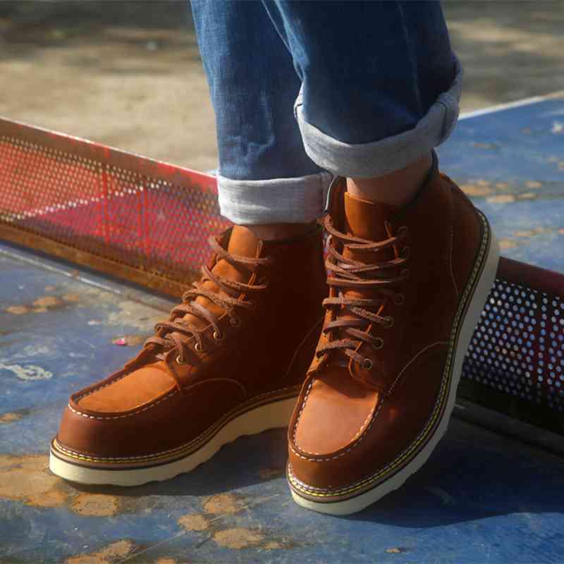 ブーツ メンズ 軽い あったか 本革 滑らない 革 レザー 幅広 ワーク 完全 防寒 人気 モード セット ファスナー サイドジップ 防水 ブランド 秋 フロント 夏 ジッパー ブーツ春 シューズ 冬