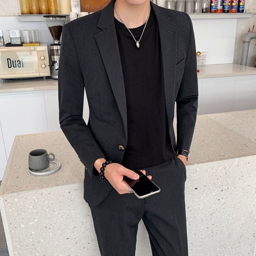 最新モデル登場！大流行のスーツ メンズ おしゃれ ビジネス セットアップ フォーマル 9421