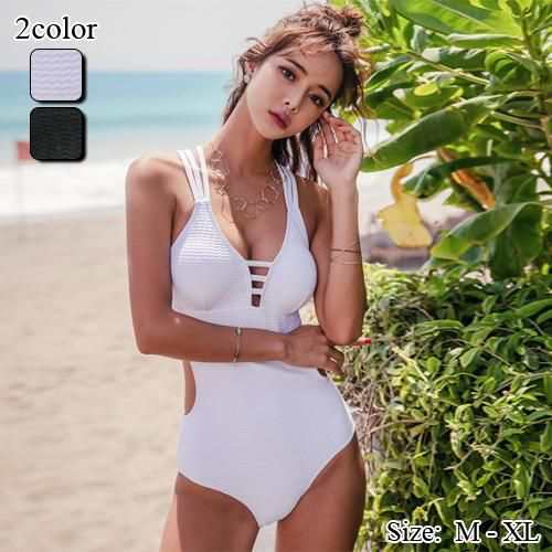 【グラシア】 水着 モノキニ レディース ビーチウェア スイムウェア 流行 海 プール ストリングコード ストリング パッド ソフトパッド ビキニ 華やか 色気 谷間メイク 谷間 バックスタイル ブラ