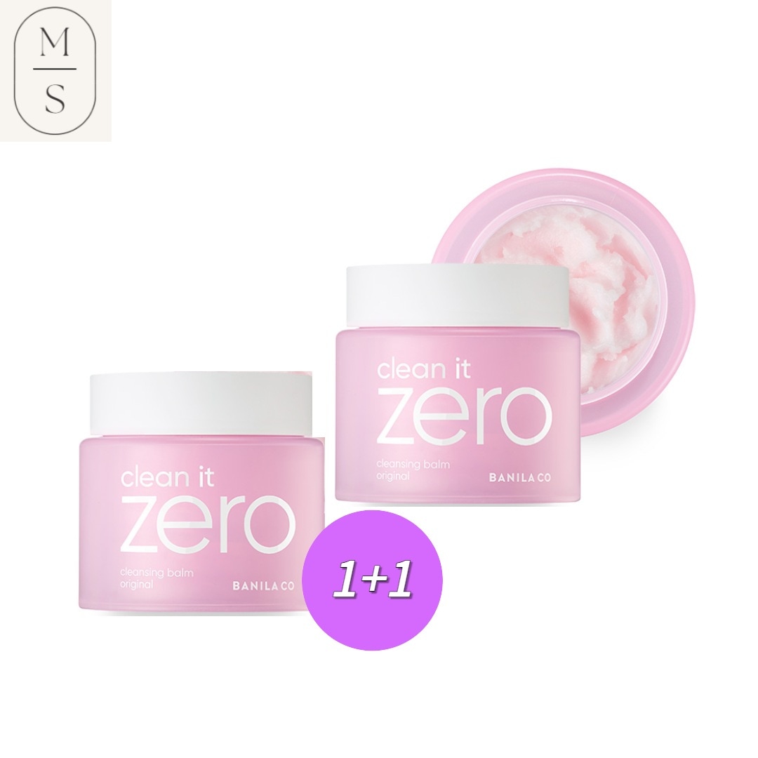 [1+1]大人気 クレンジングバーム大容量180ml 2個クリーンイットゼロ オリジナル