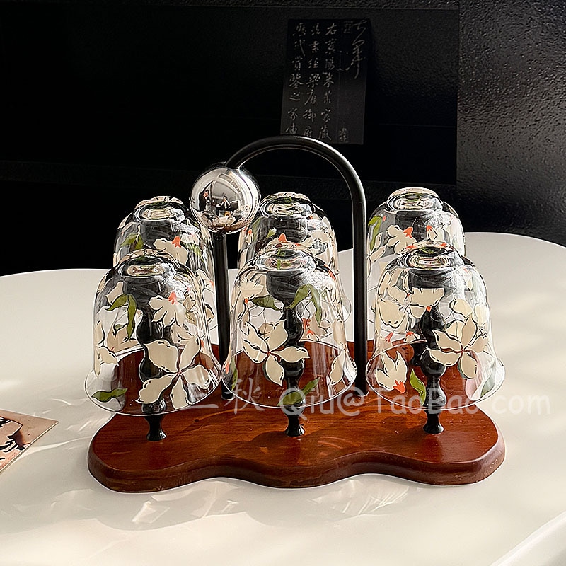 レトロな新しい中国語スタイルyuanye Nanzhi高温ホスピタリティウォーターカップセットカップティーカップジュースカップコーヒーカップ