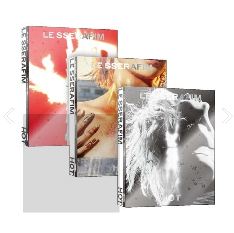 [未開封新品] ルセラフィムミニ5集HOTカムバックアルバムLE SSERAFIMフォトブック3種セット