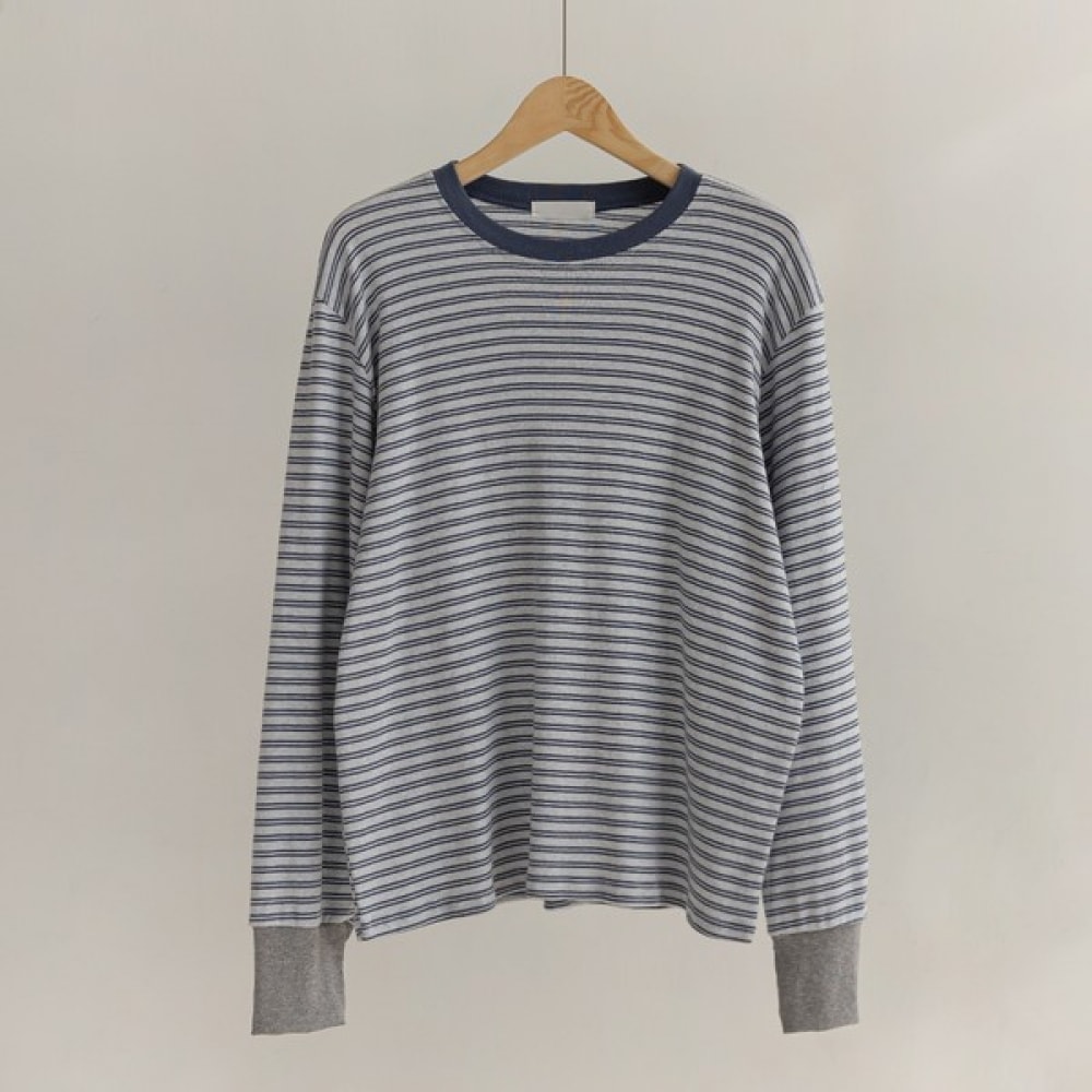 [Elysia] チェザーデイリーストライプTシャツ