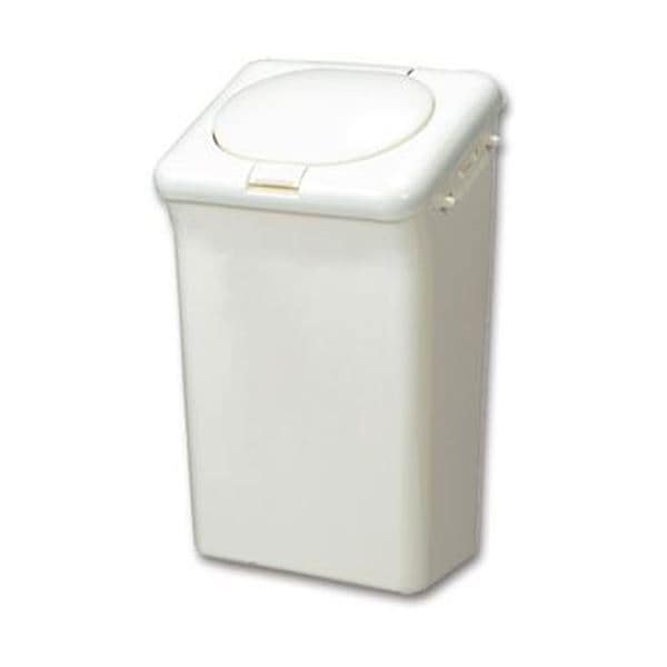 （まとめ）ティーワールド 消臭剤配合防臭ペールホワイト 14L 1個[x5セット]