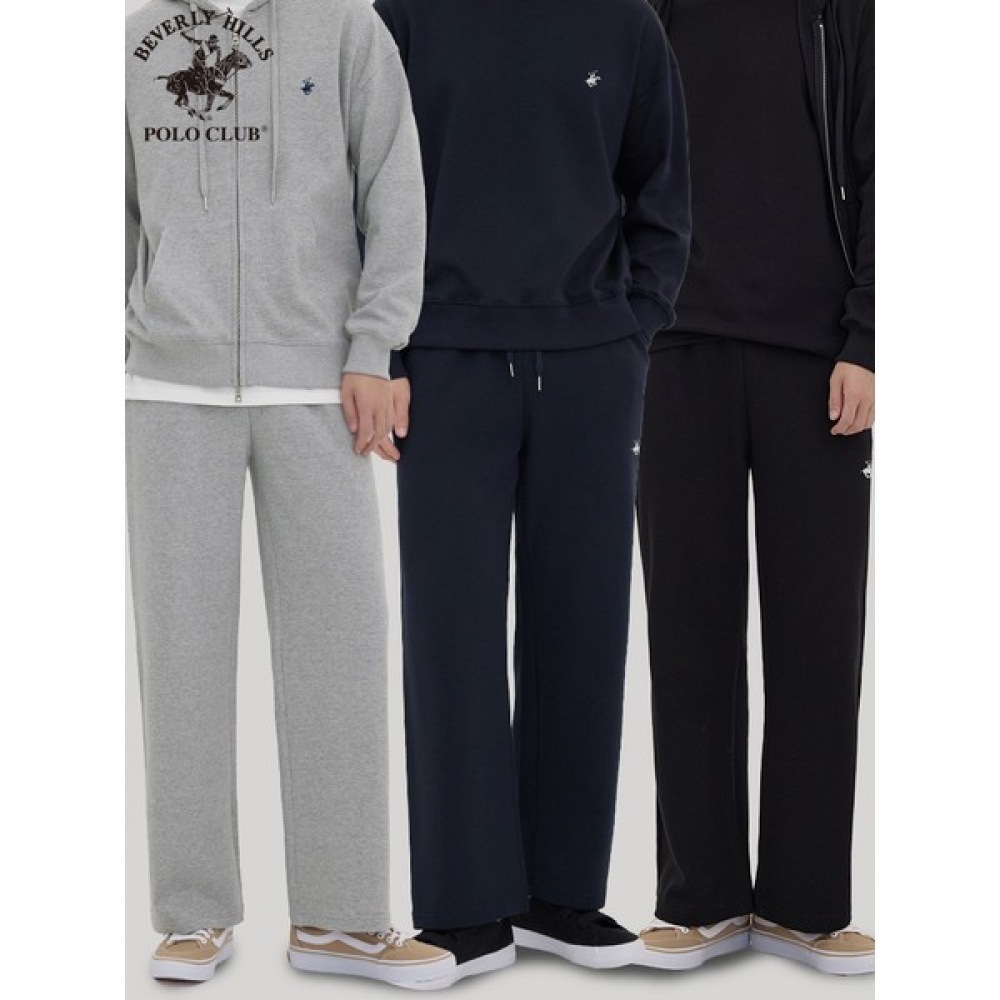 【ビバリーヒルズポロクラブ】ユニセックストレーニングワイドパンツ 3色