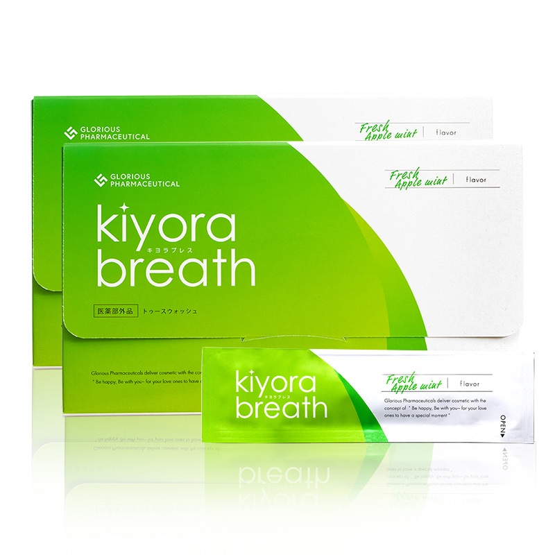 【公式】キヨラブレス マウスウォッシュ 8ml（1回分）30包（医薬部外品）2箱セット