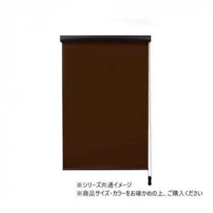 ロールスクリーン エクシヴ 遮光タイプ 幅180×高さ220cm 遮光ブラウン・L3540