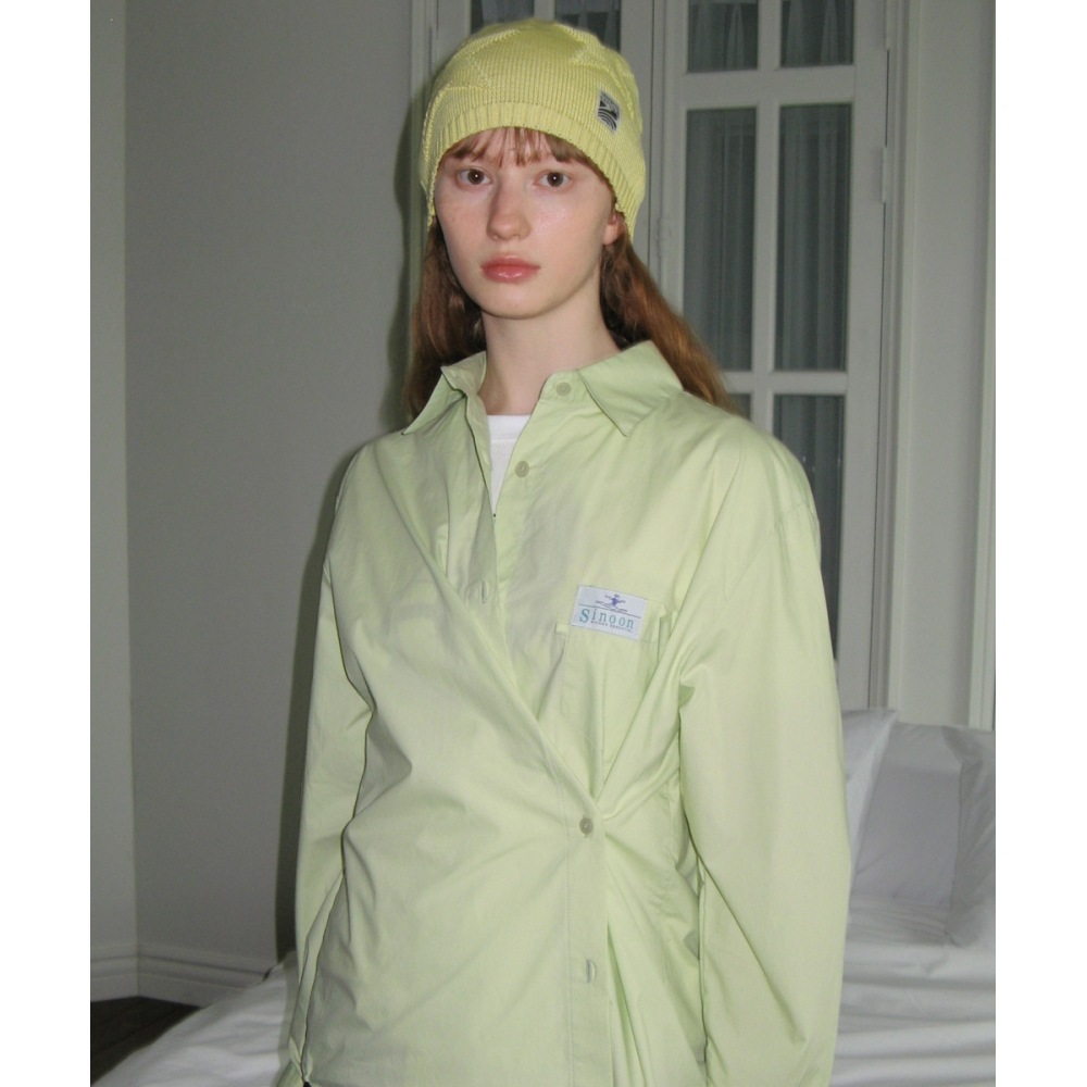 シヌーンクラシックコットンシャツ