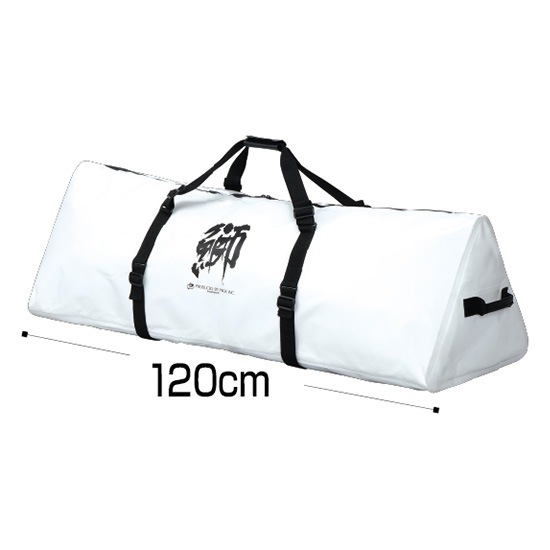 プロックス PX256120W 保冷トライアングル鰤バッグ 120(ホワイト) PX256120W