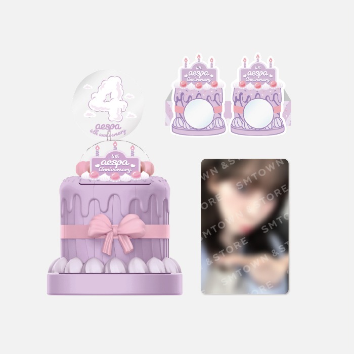 (未開封新品) エスパ 4TH ANNIVERSARY PARTY CAKE SETウィンター