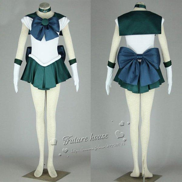 美少女戦士セーラームーン 海王 みちる コスプレ衣装 cos子供用サイズ 大人用サイズ セーラーマーキュリー コスチューム アニメ ゲーム