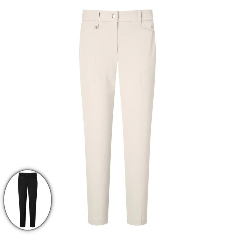 女性裏起毛ナイロンスパンレギュラーフィットパンツ (DNPA5D712)_s