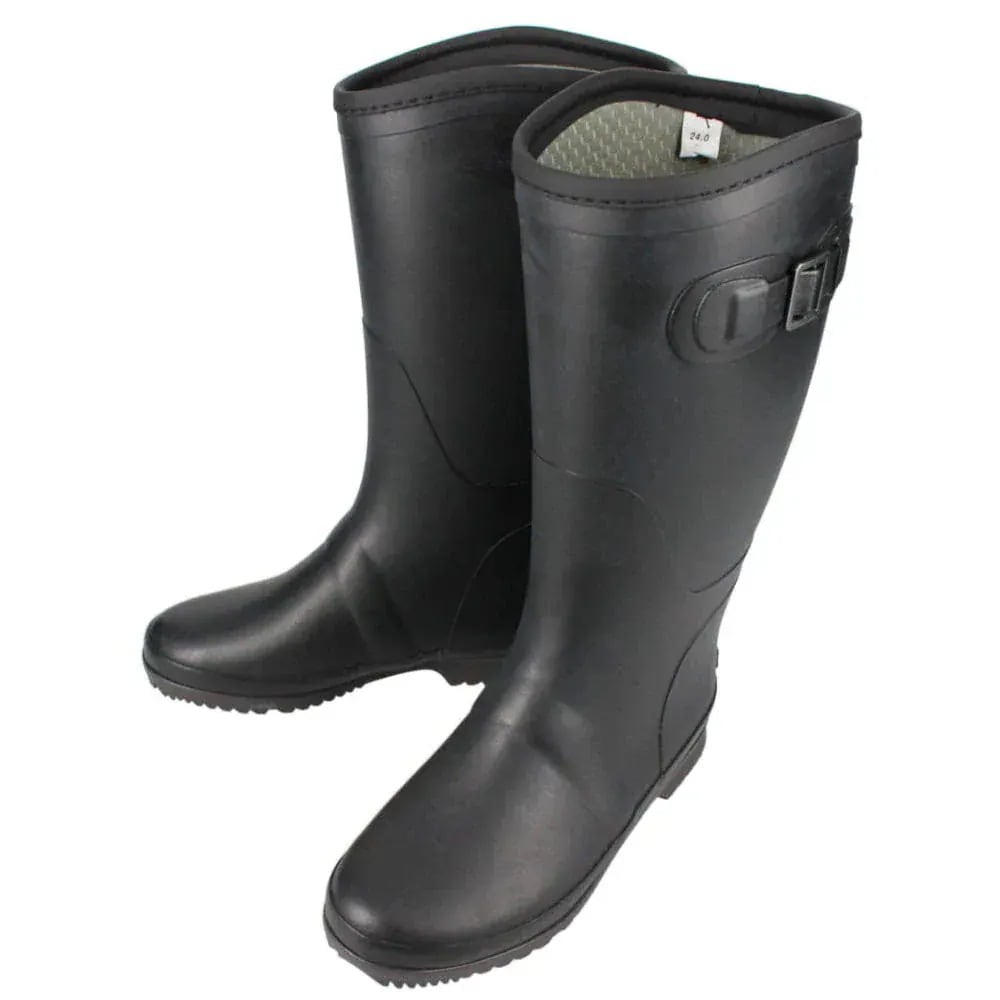 正規品 レインブーツ マウンテンフィールド MF FG07RL ブラック 13362396