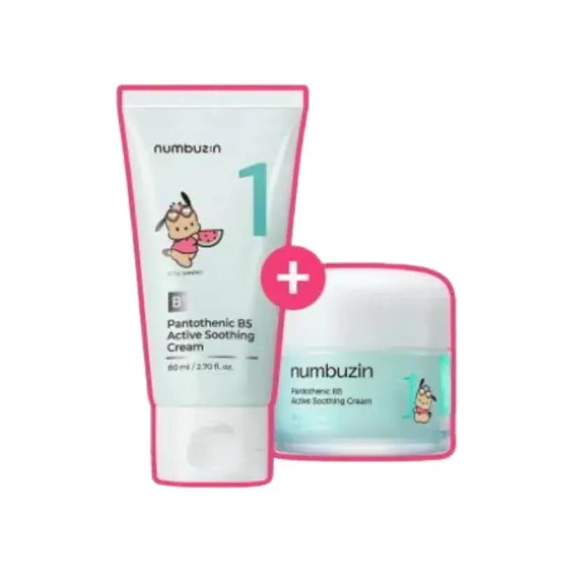 [25SS/New]1番 パントテン酸 アクティブ スージングクリーム 80ml+80ml (タンニングポチャコ)