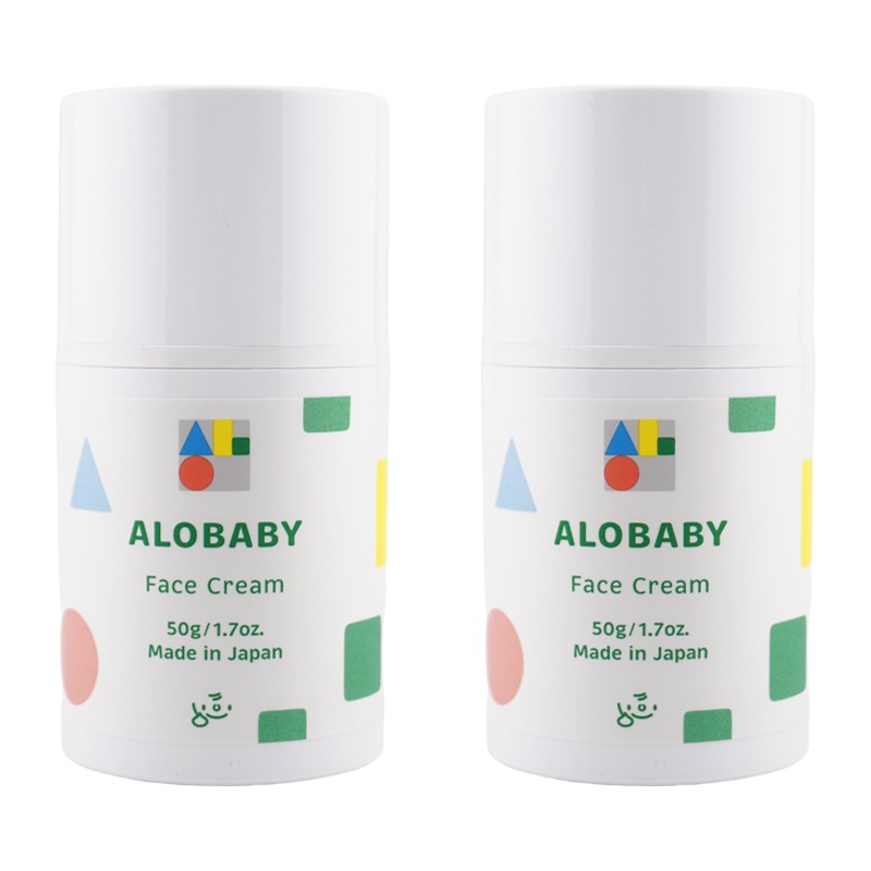 [2個セット]フェイスクリーム 50g 顔用保湿クリーム 天然由来原料 保湿 クリーム 赤ちゃん 頬 口まわり 乾燥[ギフトラッピング対応]