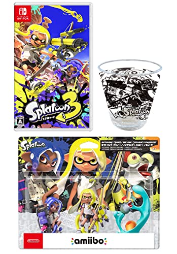 【オリジナル輸送箱で配送】スプラトゥーン3 -Switch ＋amiibo トリプルセット[インクリング【イエロー】/オクトリング【ブルー】/コジャケ](スプラトゥーンシリーズ) (【Amazon.c