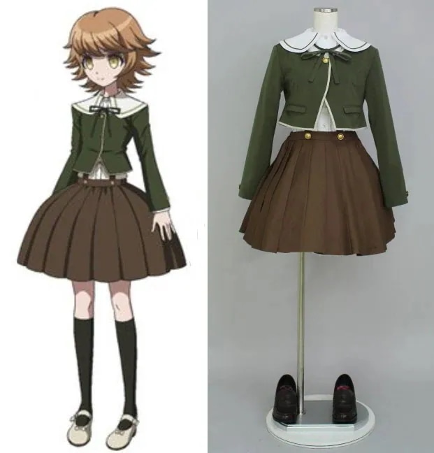 Dangan Ronpa ダンガンロンパ 不二咲千尋風 コスプレ衣装 ハロウィーン コスチューム期間限定30％