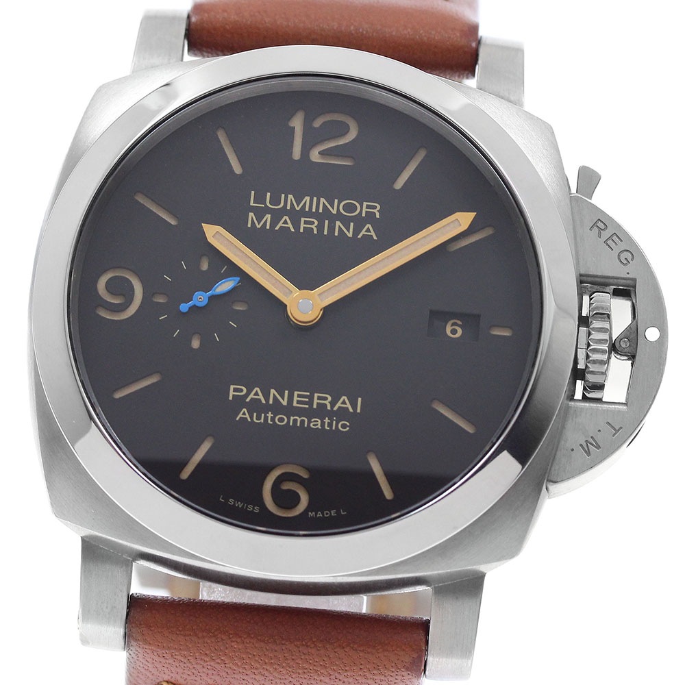 パネライ PANERAI PAM01351 ルミノールマリーナ 1950 3デイズ 自動巻き メンズ _962434【中古】