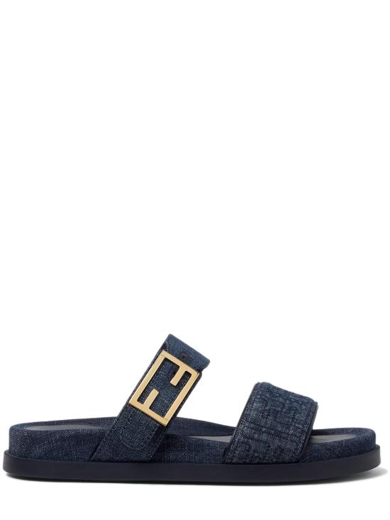 FENDI Women Sandals 8X8710AYFL F18RE Blue